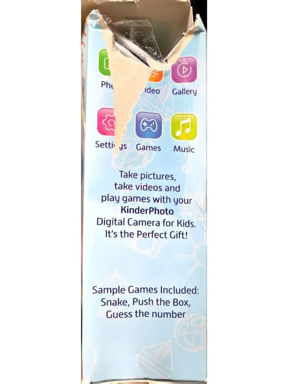 KinderPhoto Digital Camera Video & Photo Capture Kids Merkury Innovations